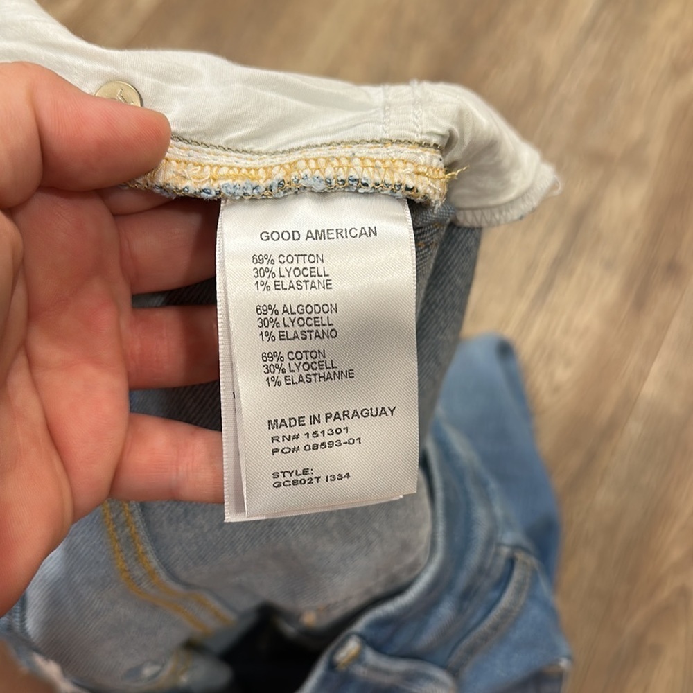 NWT Good American Good Classic Jeans - Picture 9 of 9